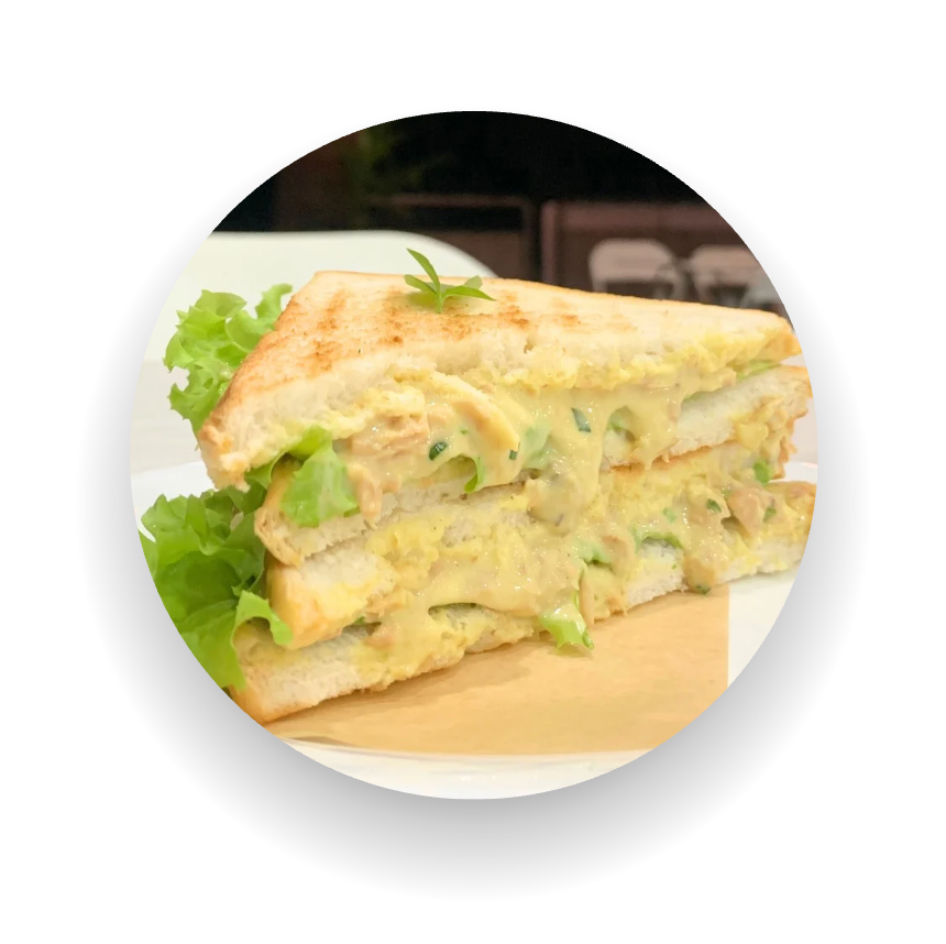 Tuna Lettuce Sandwich